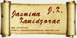 Jasmina Kamidžorac vizit kartica